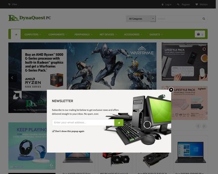 website thubmnail of DynaQuestPC