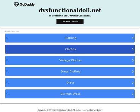 website thubmnail of Dysfunctional  Doll