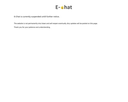 website thubmnail of E-Chat