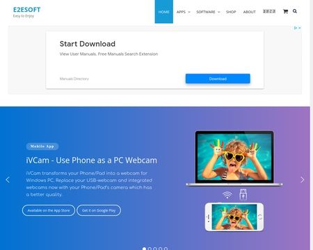 website thubmnail of E2esoft