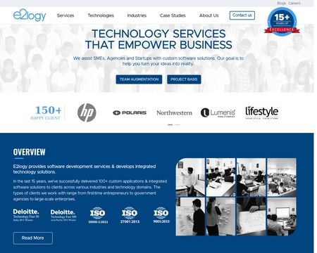 website thubmnail of E2logy
