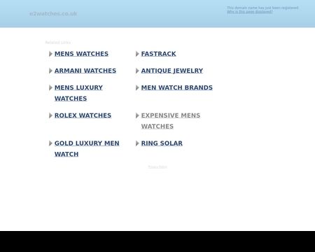 website thubmnail of e2watches