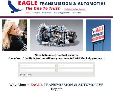 website thubmnail of Eagle Transmission