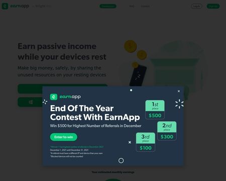 website thubmnail of Earnapp