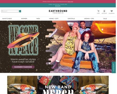 website thubmnail of Earthbound Trading