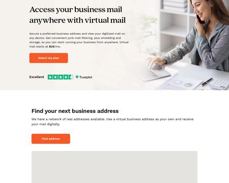 website thubmnail of Earth Class Mail