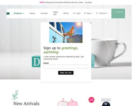 website thubmnail of Earththerapeutics