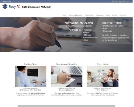 website thubmnail of Easy IC EMS Education Network