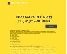 Thumbnail of Ebay-pro-support-number.webstarts.com