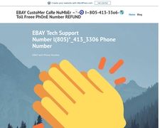 Thumbnail of Ebayscustomerssupportphonenumber.wordpress.com