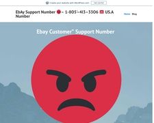Thumbnail of Ebaysupportnumberphonenumbers.wordpress.com