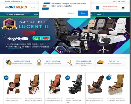 website thubmnail of eBuyNails.com