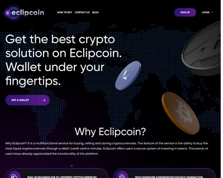 website thubmnail of Eclipcoin