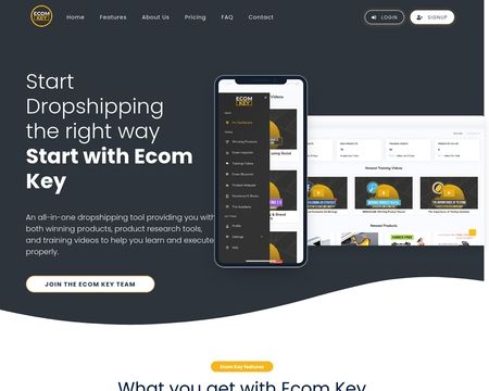 website thubmnail of Ecom Key