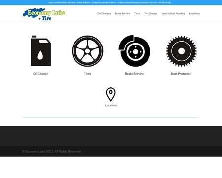 website thubmnail of EconomyLube