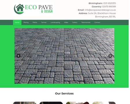 website thubmnail of Eco Pave & Design