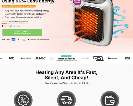 website thubmnail of Ecowarmofficial.co