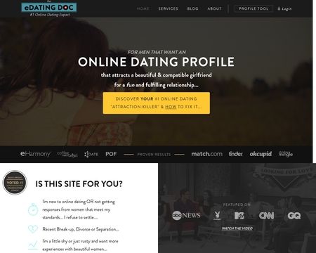 website thubmnail of eDating Doc