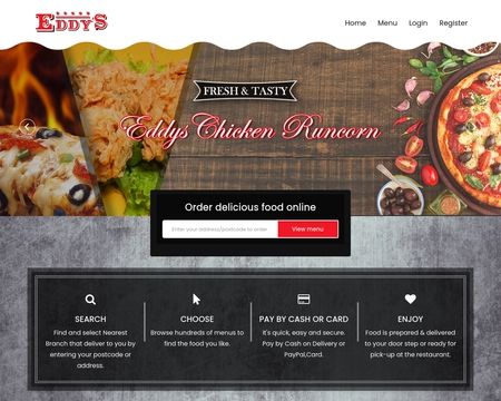 website thubmnail of Eddy's Chicken And Pizza