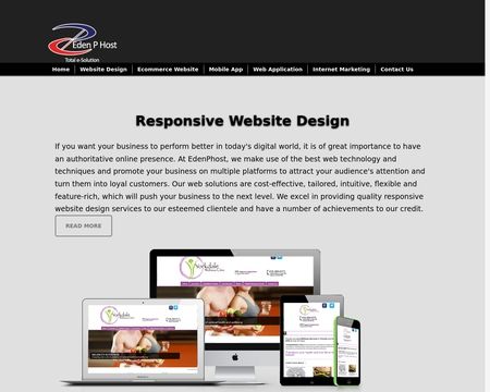 website thubmnail of Eden P Host