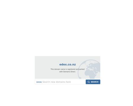 website thubmnail of Edex.co.nz