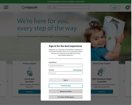 website thubmnail of Edgepark
