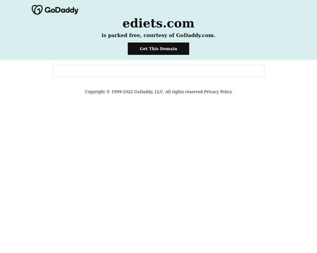 website thubmnail of eDiets.com