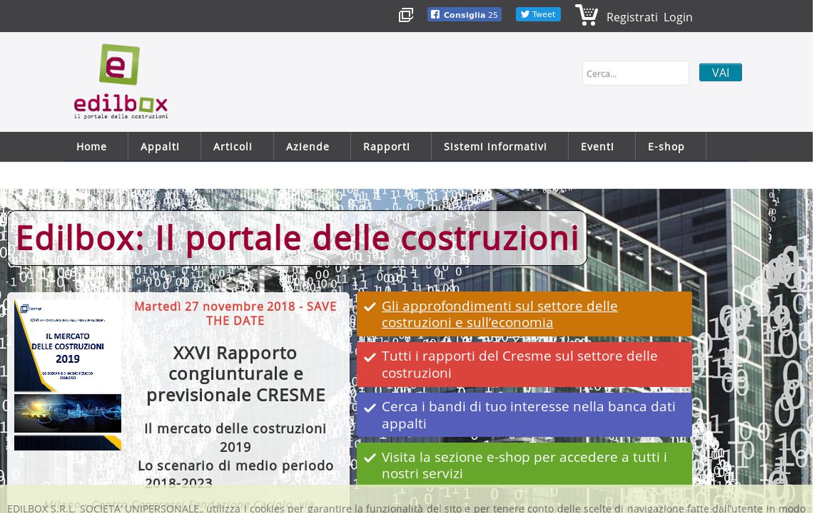 website thubmnail of Edilbox.it