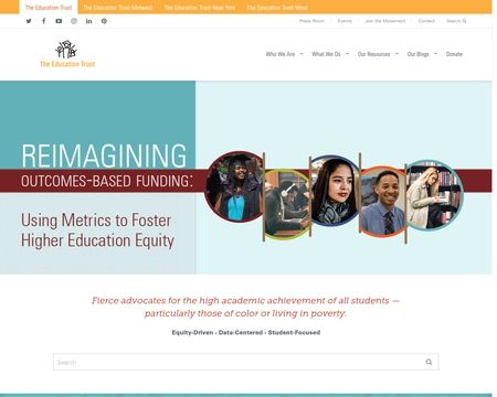 website thubmnail of Education Trust