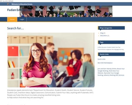 website thubmnail of Edu.fudanedu.uk