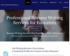 Thumbnail of Educator-resumes.com