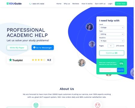 website thubmnail of EDU Guide