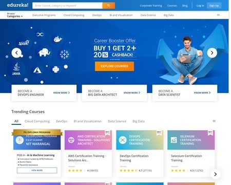 website thubmnail of Edureka