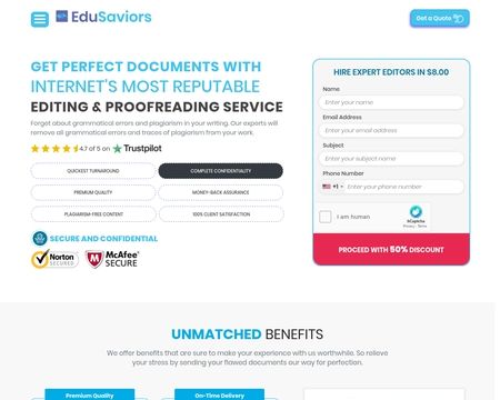 website thubmnail of EduSaviors