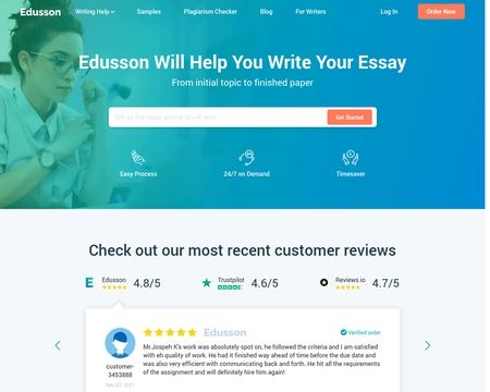 website thubmnail of Edusson