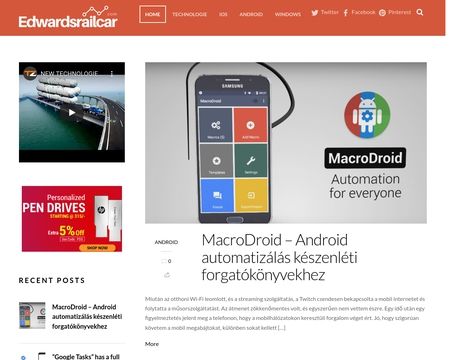 website thubmnail of Edwardsrailcar