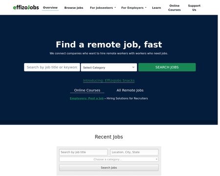 website thubmnail of Effizojobs