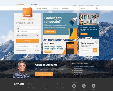 website thubmnail of FirstBank