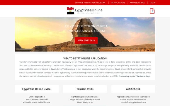 Thumbnail of Egyptvisaonline.org