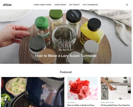 website thubmnail of eHow