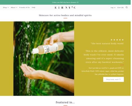 website thubmnail of Eir