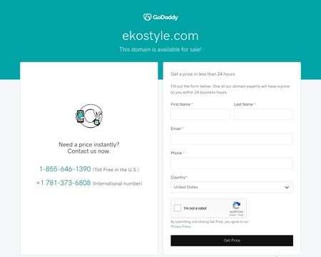 website thubmnail of Ekostyle