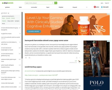 website thubmnail of Eksisozluk