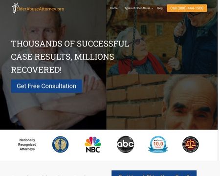 website thubmnail of Nursing Home Abuse Law Firm
