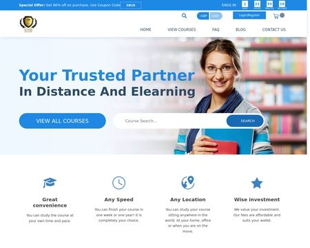 website thubmnail of Elearn College