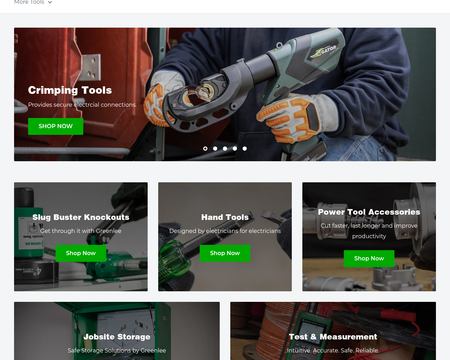 website thubmnail of Electrician Shop