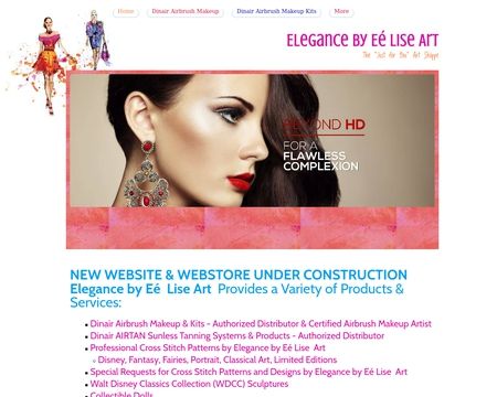 website thubmnail of Elegance By Ee Lise