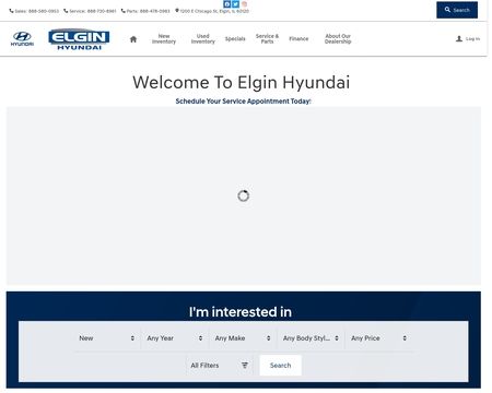 website thubmnail of Elginhyundai