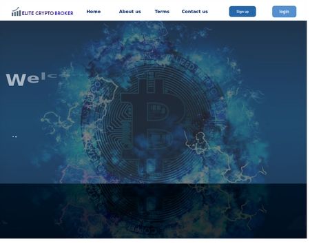 website thubmnail of Elite Crypto Broker