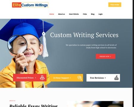 website thubmnail of Elitecustomwritings